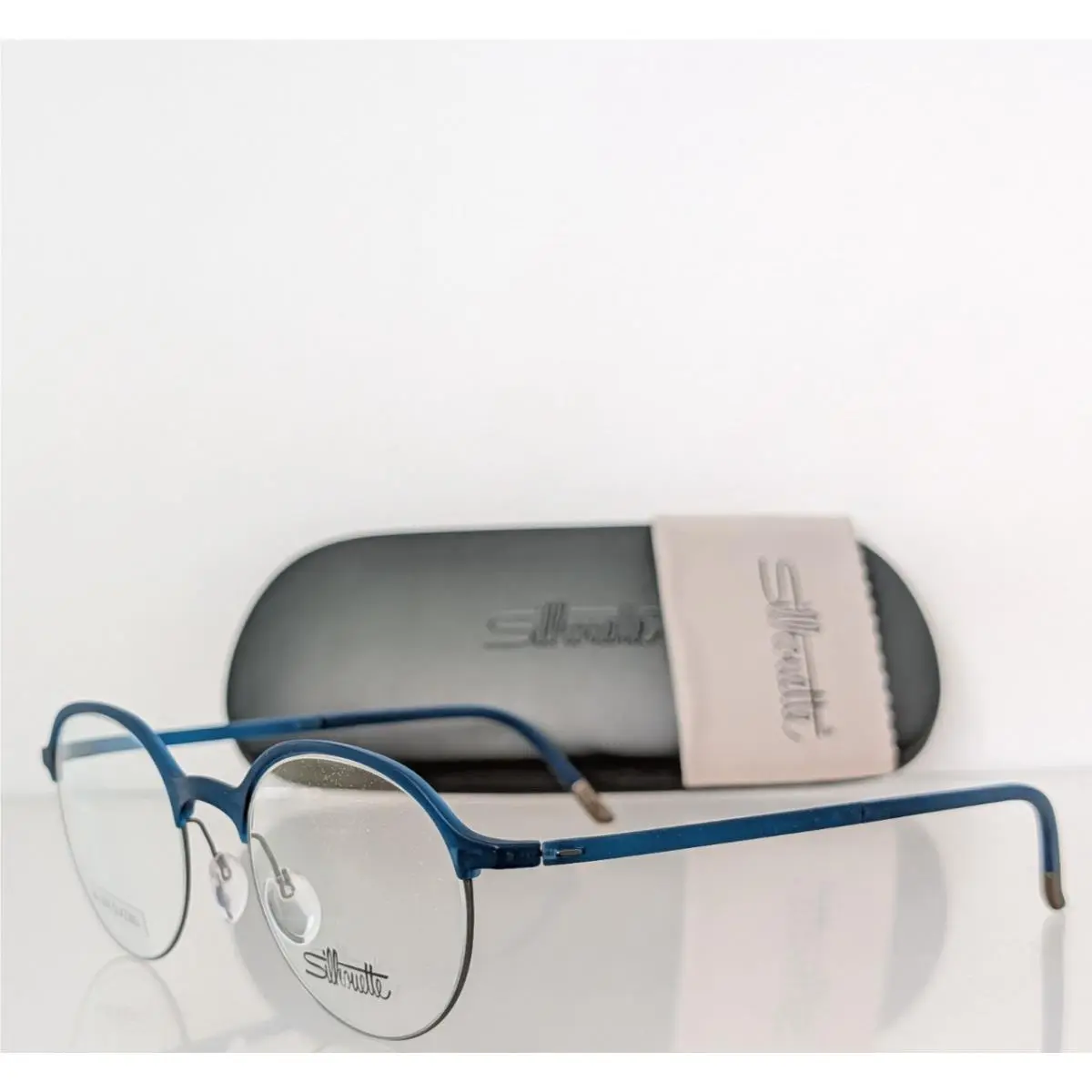Eyeglasses Spx 2910 75 5060 47mm Titanium Frame by Silhouette