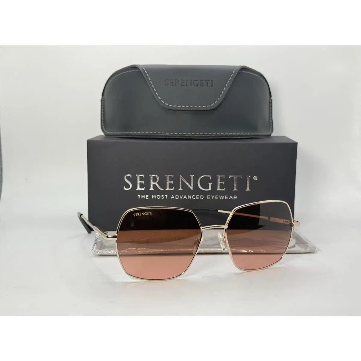 Loy SS548004-S Rose Gold Sunglasses W/spring Hinges by Serengeti
