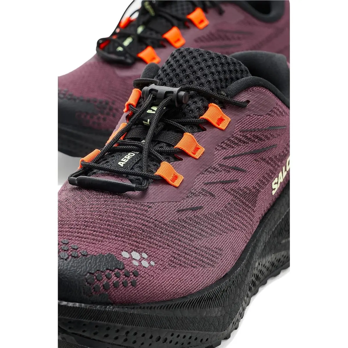Salomon shoes - Huckleberry/Black/Lime Cream 4