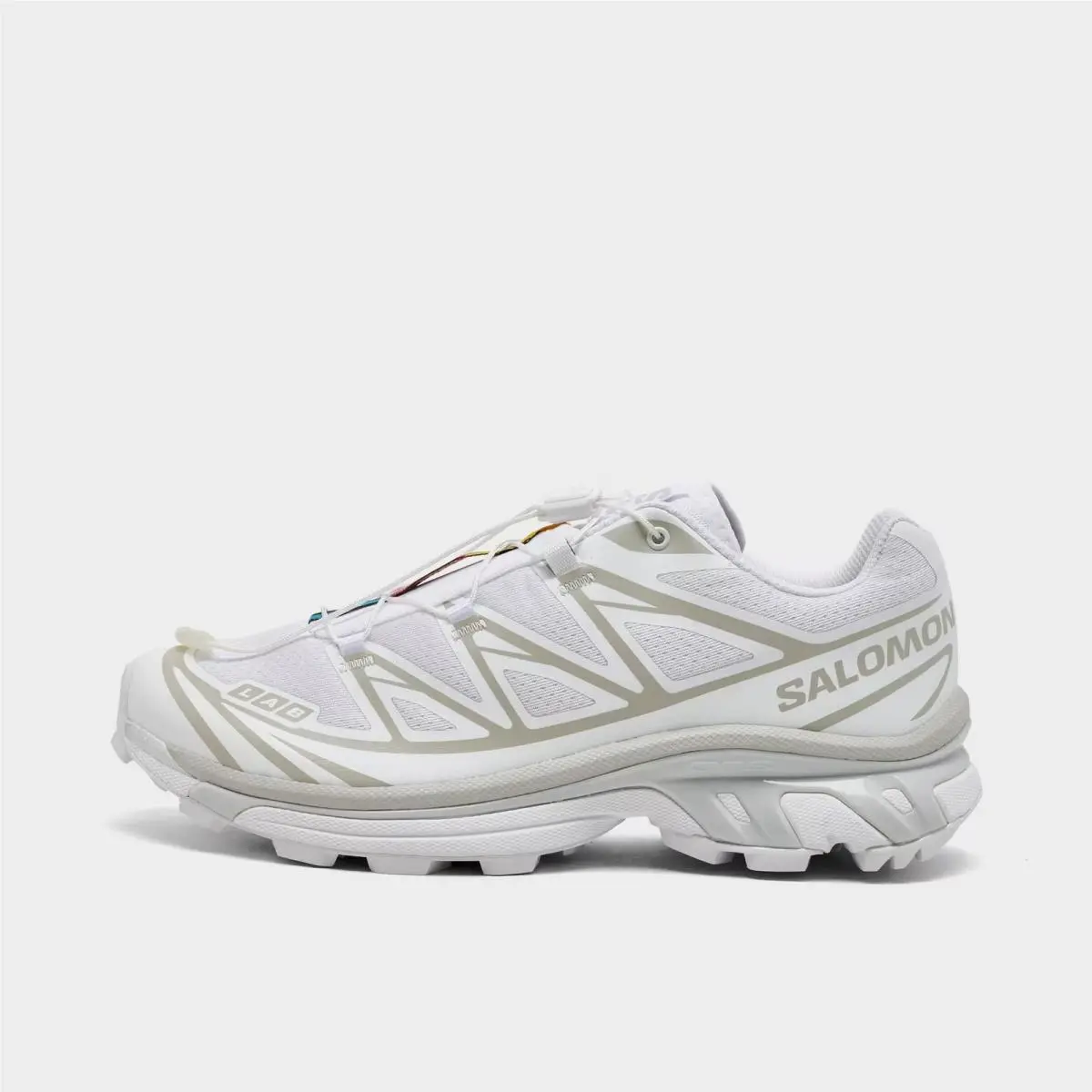 Salomon shoes - L45442 600 - White/White/Lunar Rock 3