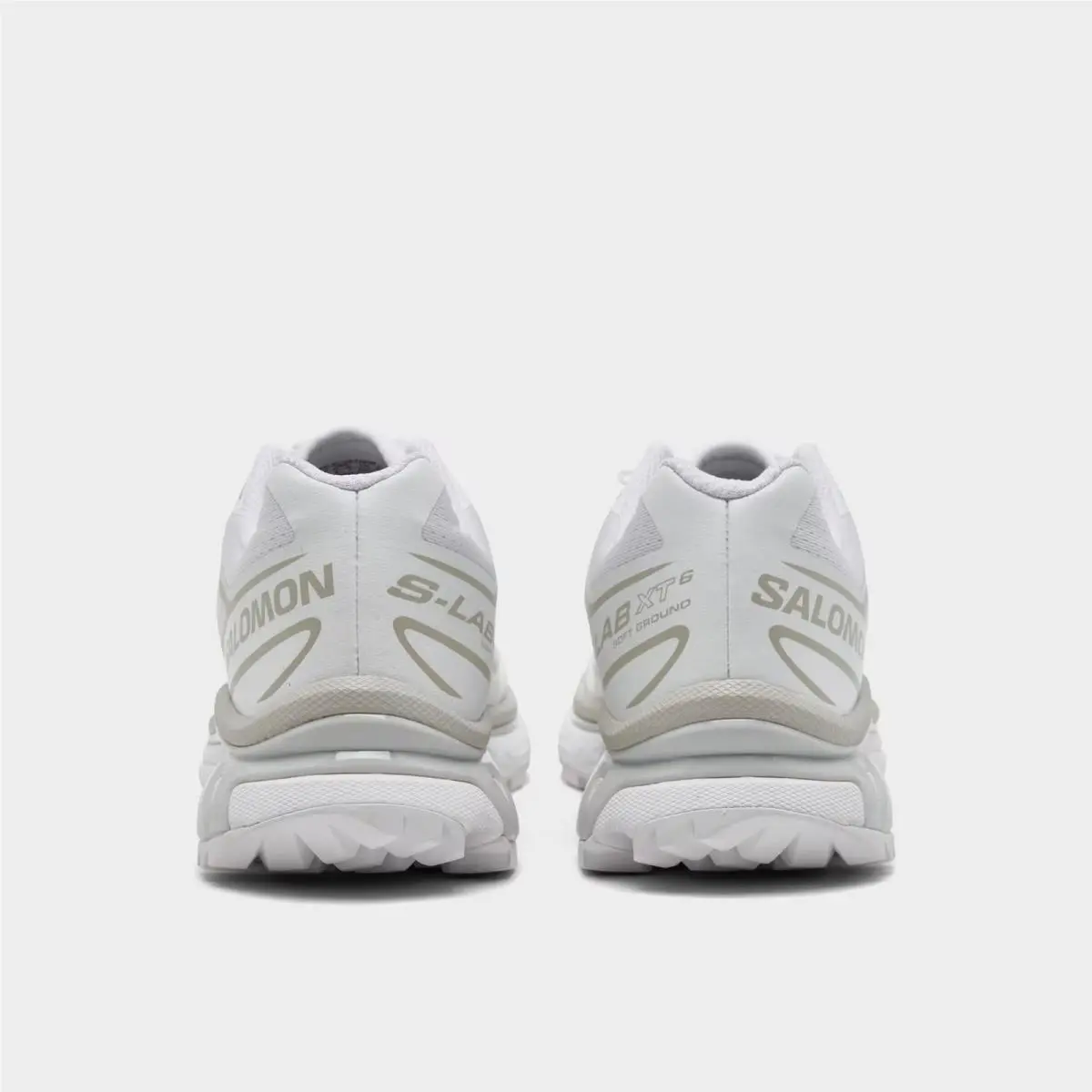 Salomon shoes - L45442 600 - White/White/Lunar Rock 6