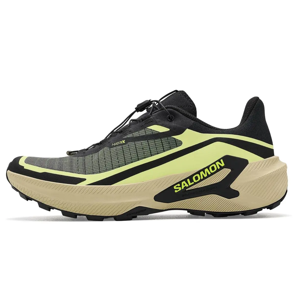 Salomon shoes - Sunny Lime/Black/Bog 2