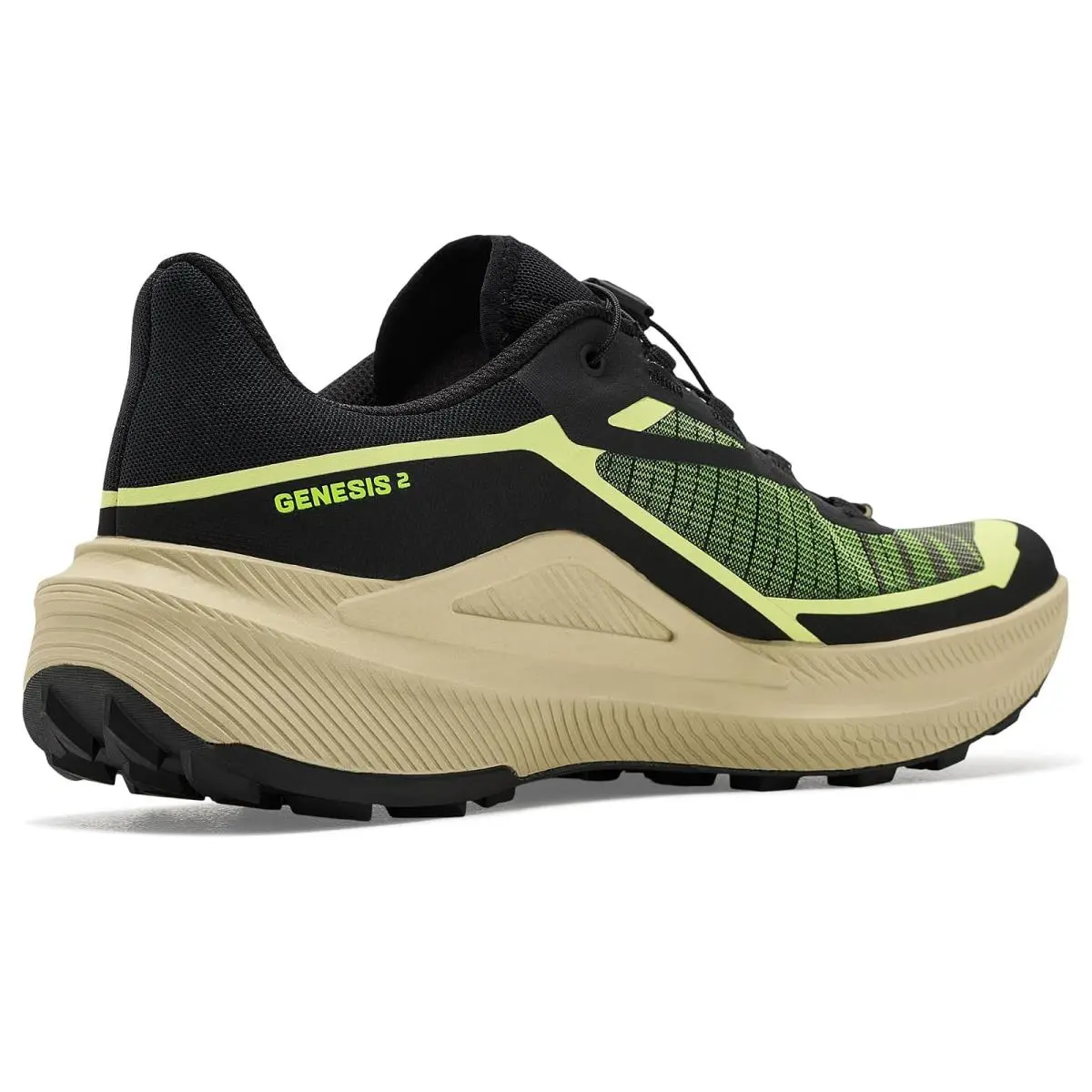 Salomon shoes - Sunny Lime/Black/Bog 8