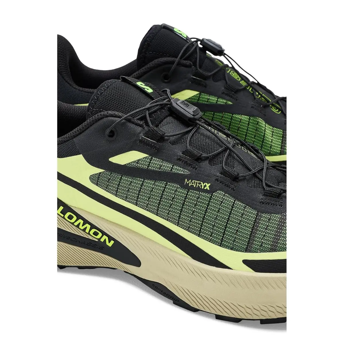 Salomon shoes - Sunny Lime/Black/Bog 11