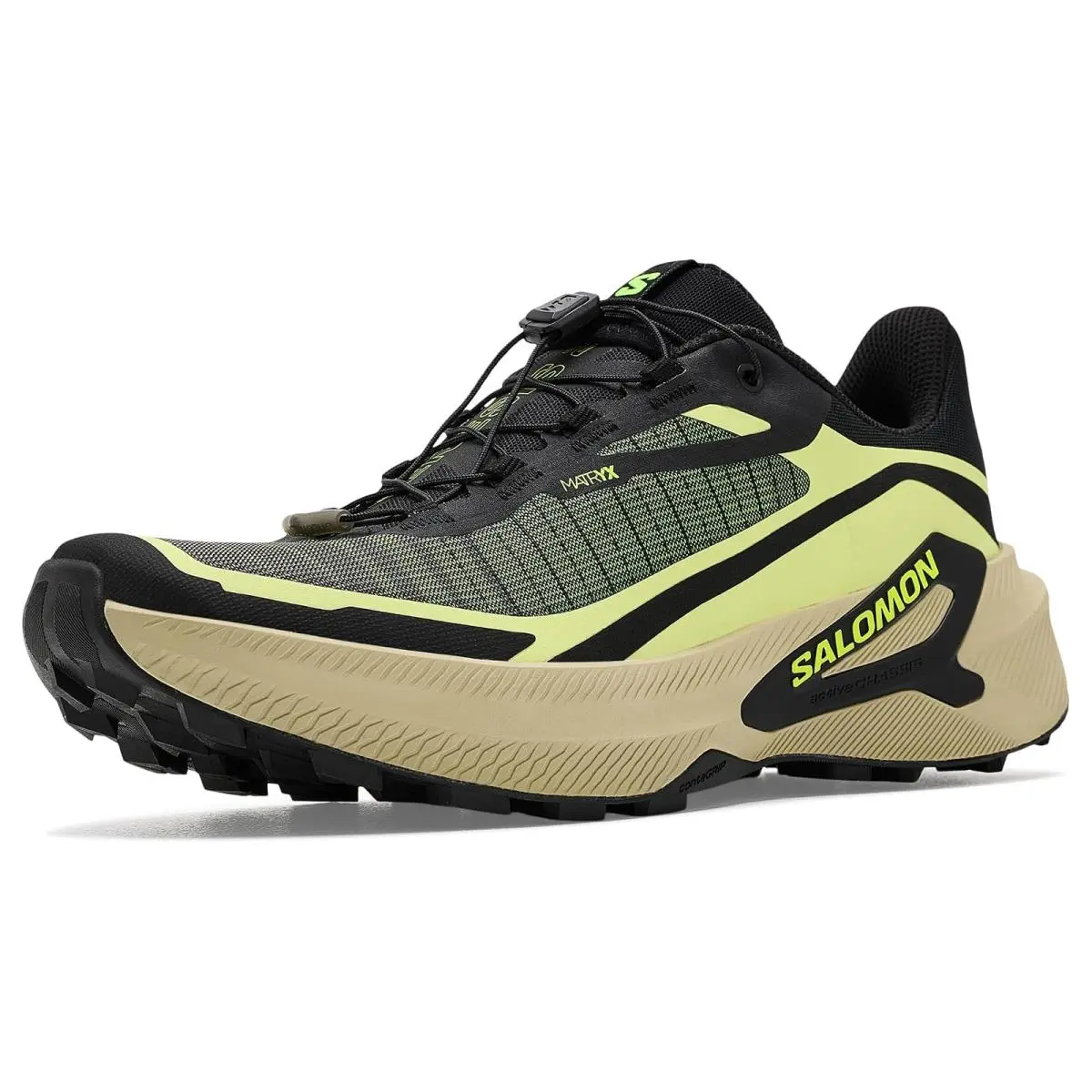 Salomon shoes - Sunny Lime/Black/Bog 6