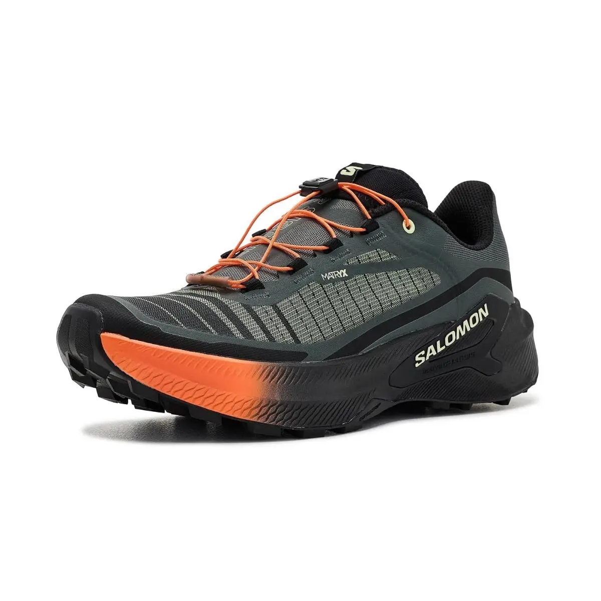 Salomon shoes - Sunny Lime/Black/Bog 13