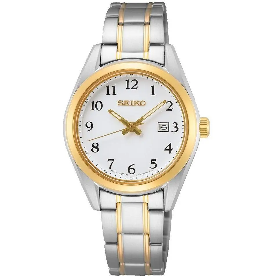 Essentials Quartz Stainless Steel Ladies Watch SUR466P1 by Seiko