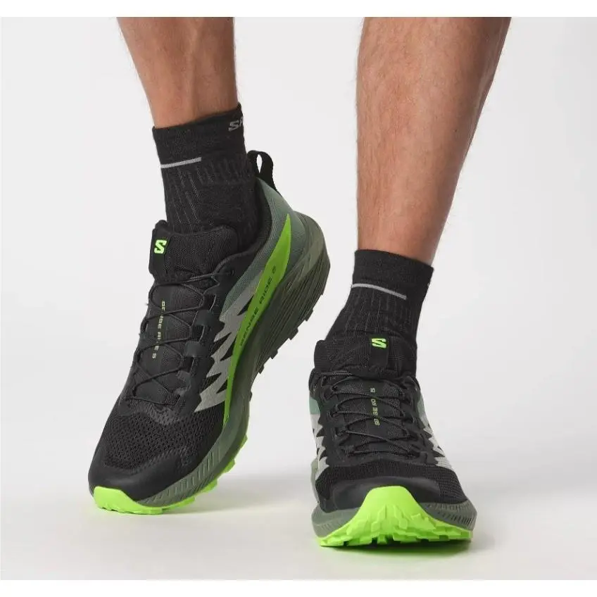 Salomon shoes - Salomon Sense Ride 5 - Sense Ride - 473111 - Black 0