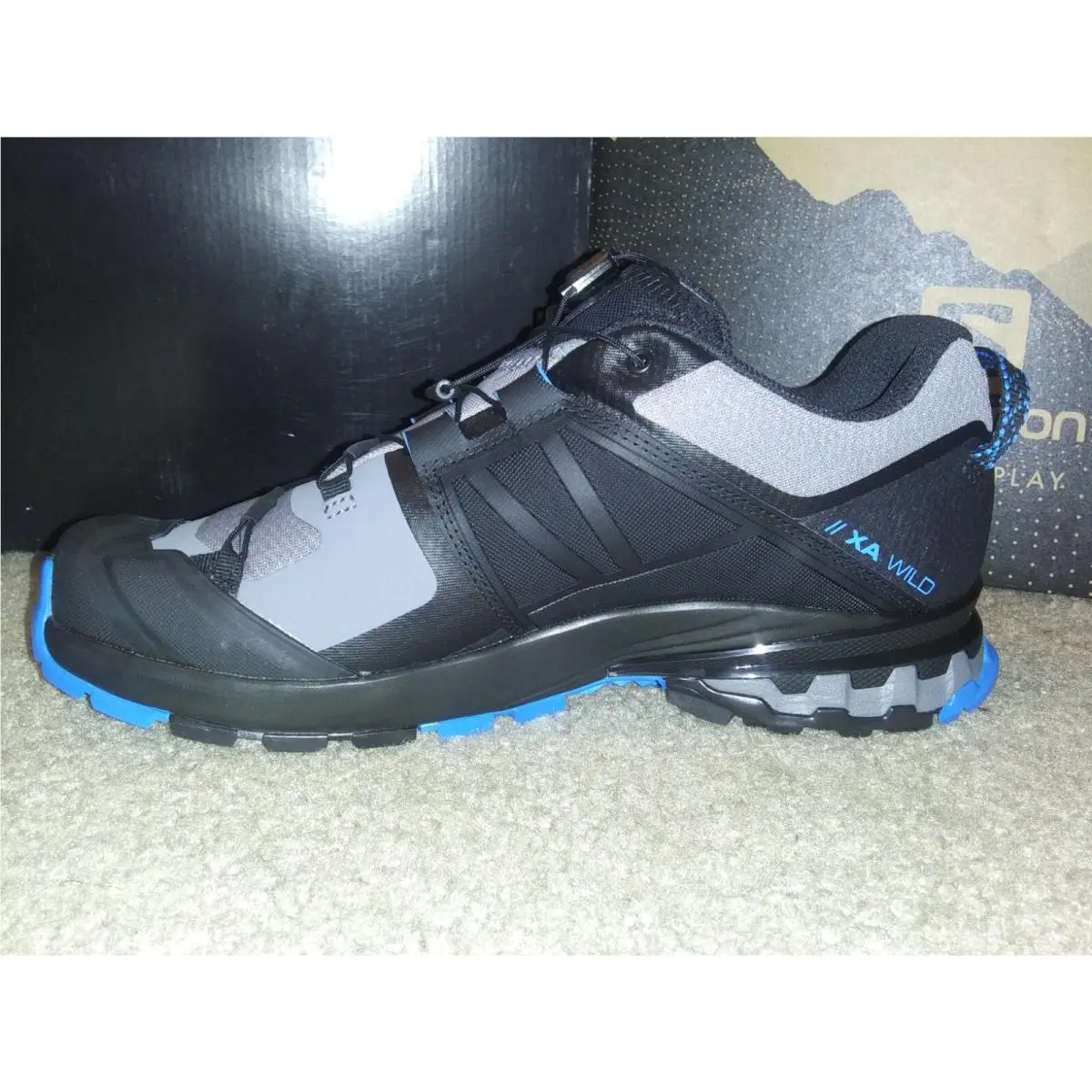Salomon shoes - Salomon XA Wild - Wild - Quiet Shade/ Black / Arrowwood 4