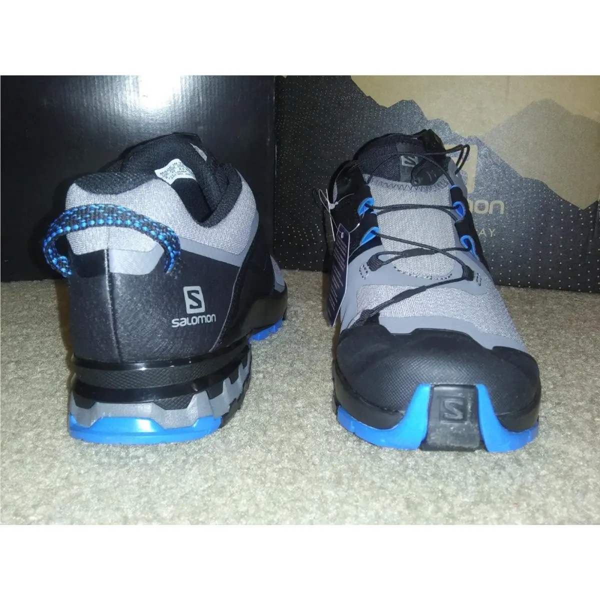 Salomon shoes - Salomon XA Wild - Wild - Quiet Shade/ Black / Arrowwood 7