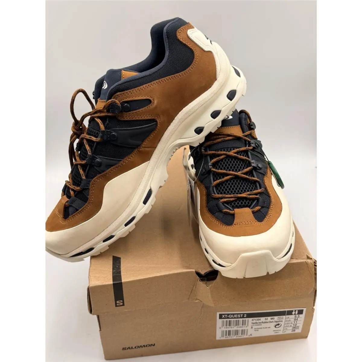 Salomon shoes - Salomon XT Quest - Quest - 471334 - Brown 0