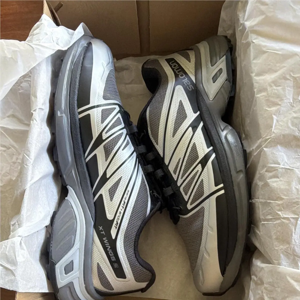 Salomon shoes - Salomon XT-Wings 2 - L4176160033 - Silver, Gray, Black 0
