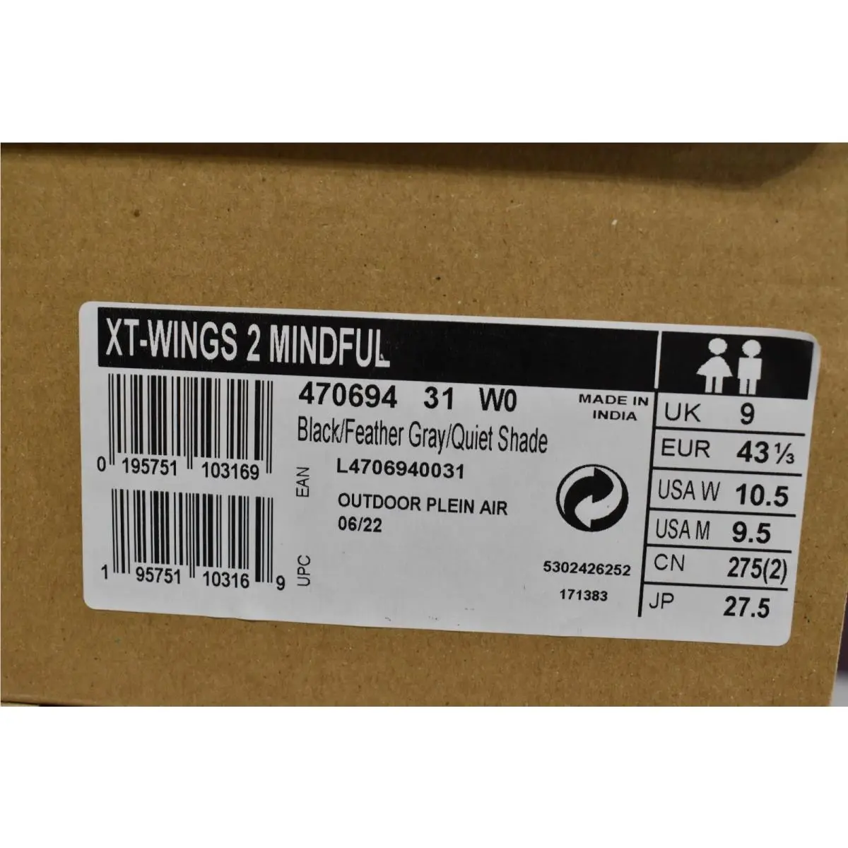 Salomon shoes - Salomon XT Wings - Wings - Multicolor (UPC: 195751103169) 12