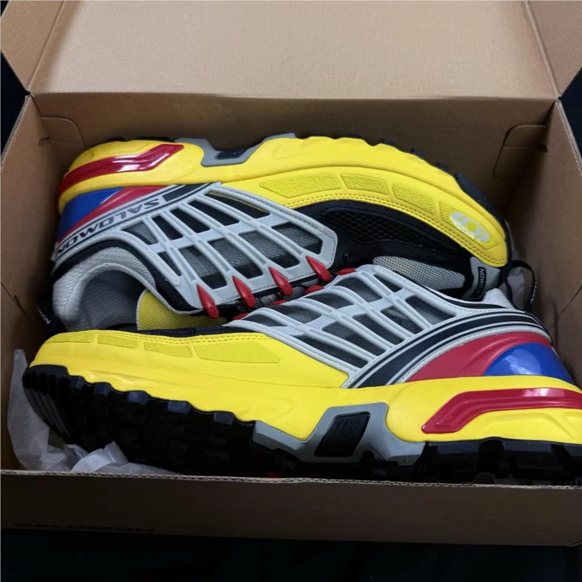 Salomon shoes - Salomon ACS - ACS - L47298900 - Yellow 8