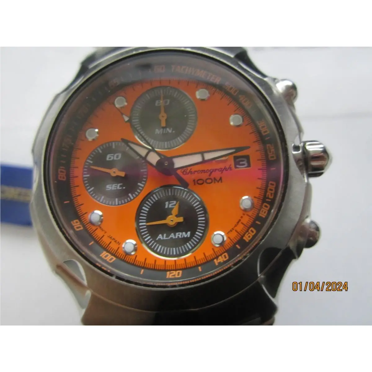 Men`s Watch Chrono Alarm All S/s Japan SNA761P1 by Seiko