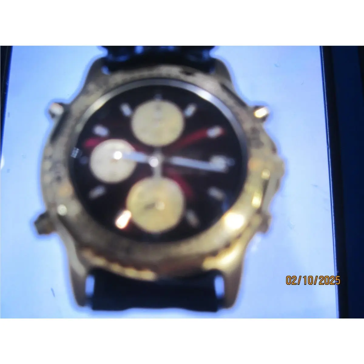 Men`s Watch Chrono S/s Lea SDW756 by Seiko
