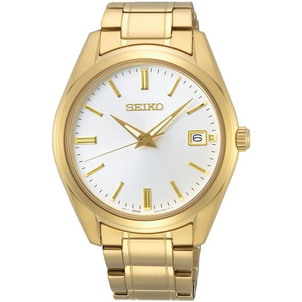 Essentials Quartz Stainless Steel Mens Watch SUR314P1 by Seiko