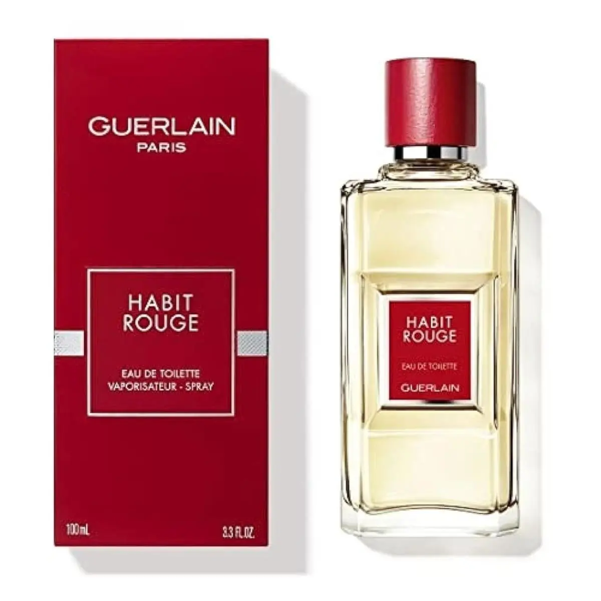Habit Rouge  Edt Spray 3.4 OZ by Guerlain