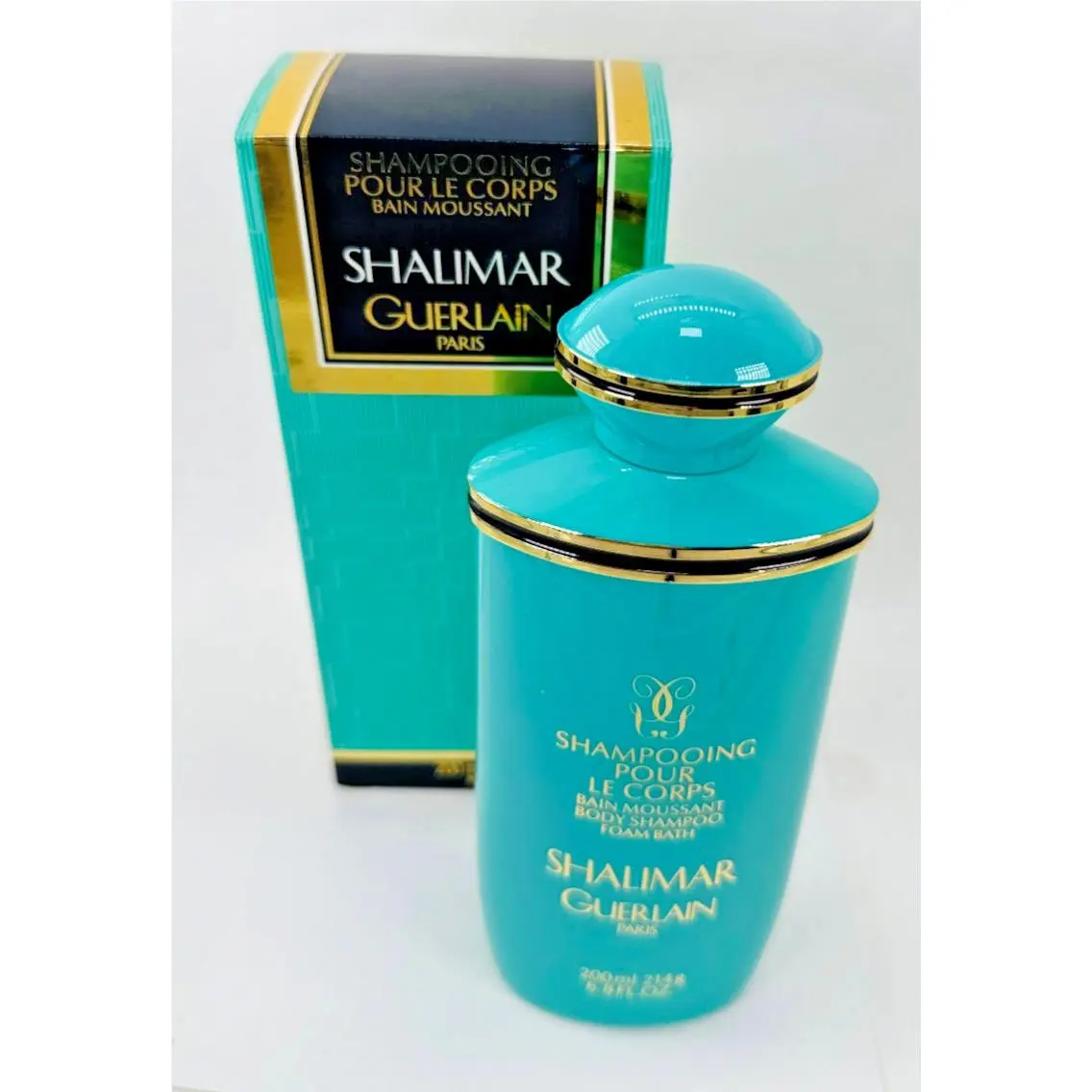 Shalimar 6.8 fl oz Body Shampoo Foam Bath Guerlin 1989 Vintage by Guerlain