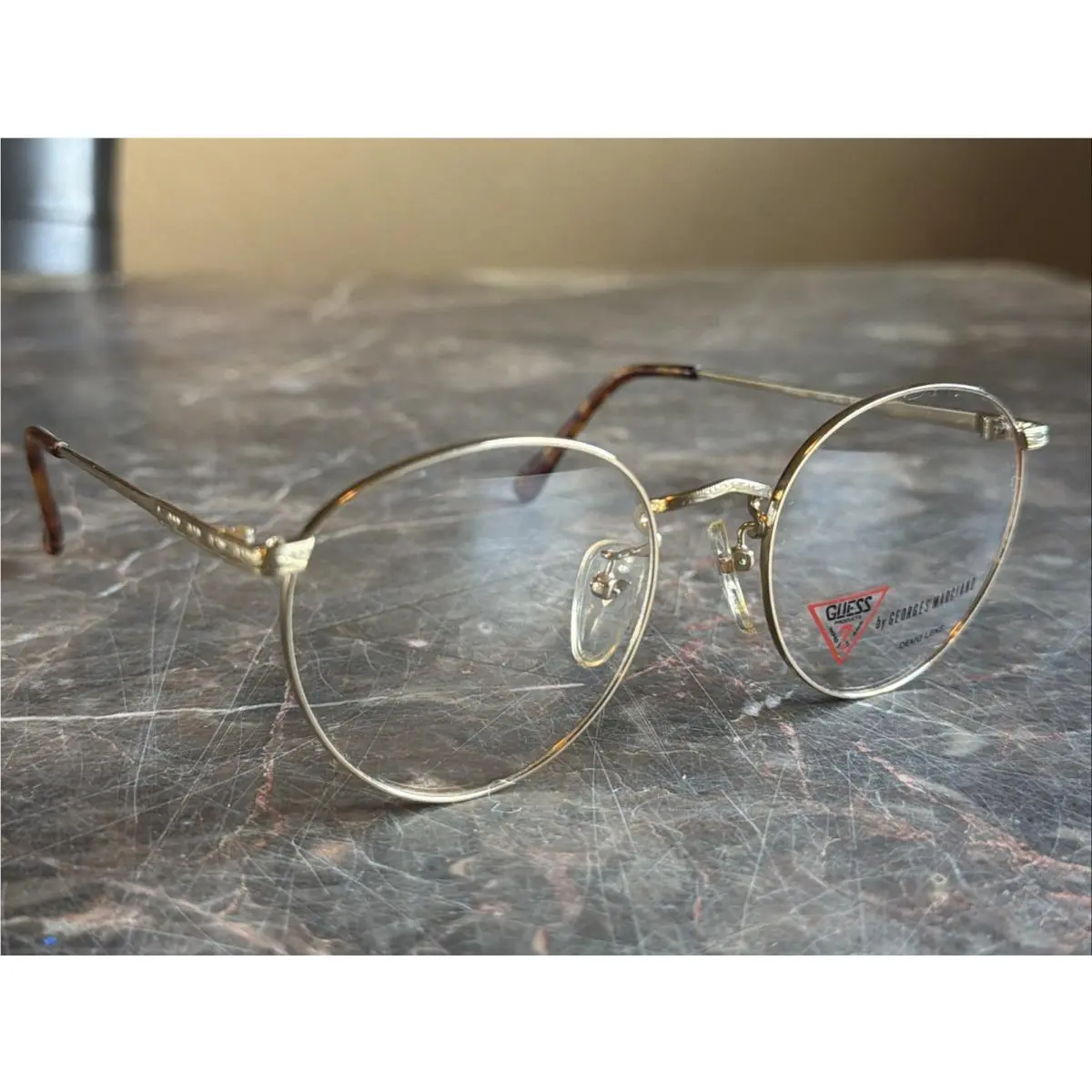 Guess By Georges Marciano Model 120-20 50/18 Tortoise Gold Eyeglass Frame A307