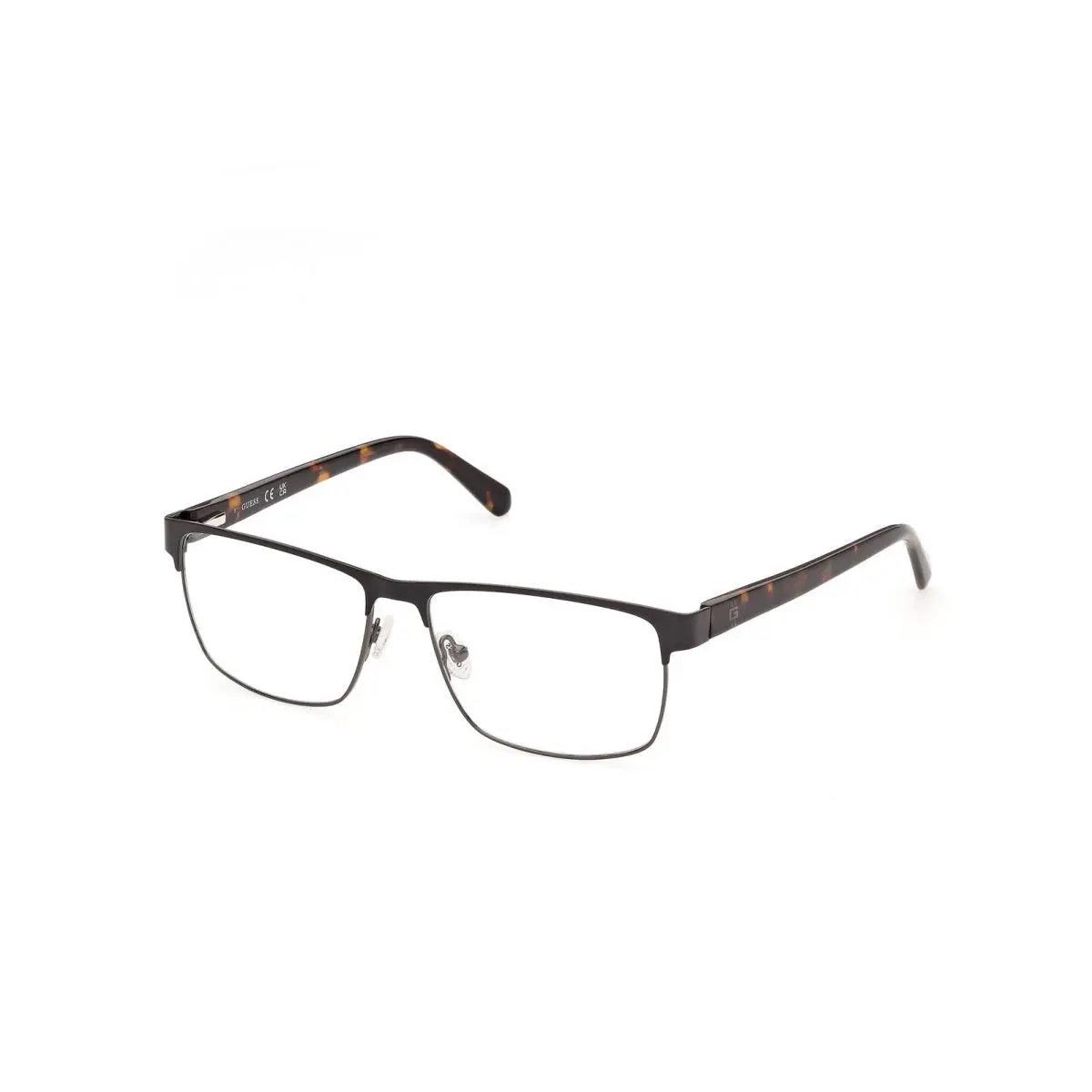 GU 50450 Matte Black / Dark Havana 002 Size 56 Eyeglasses by Guess