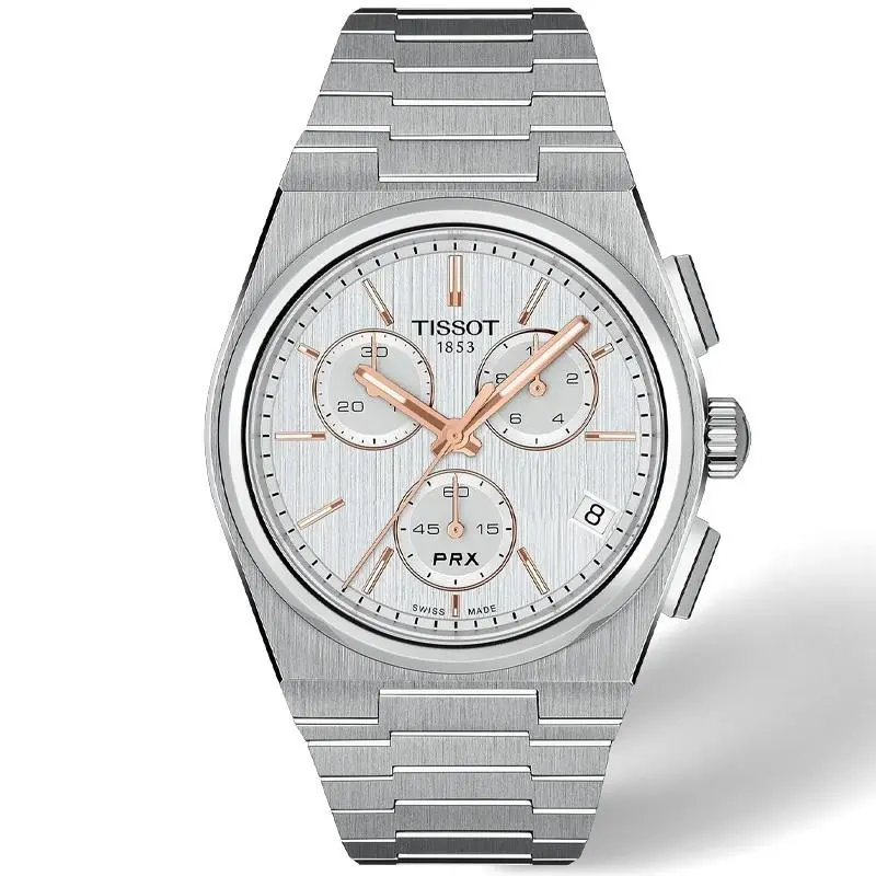 Tissot Prx 41mm Silver Dial Men`s Watch T1374171103100