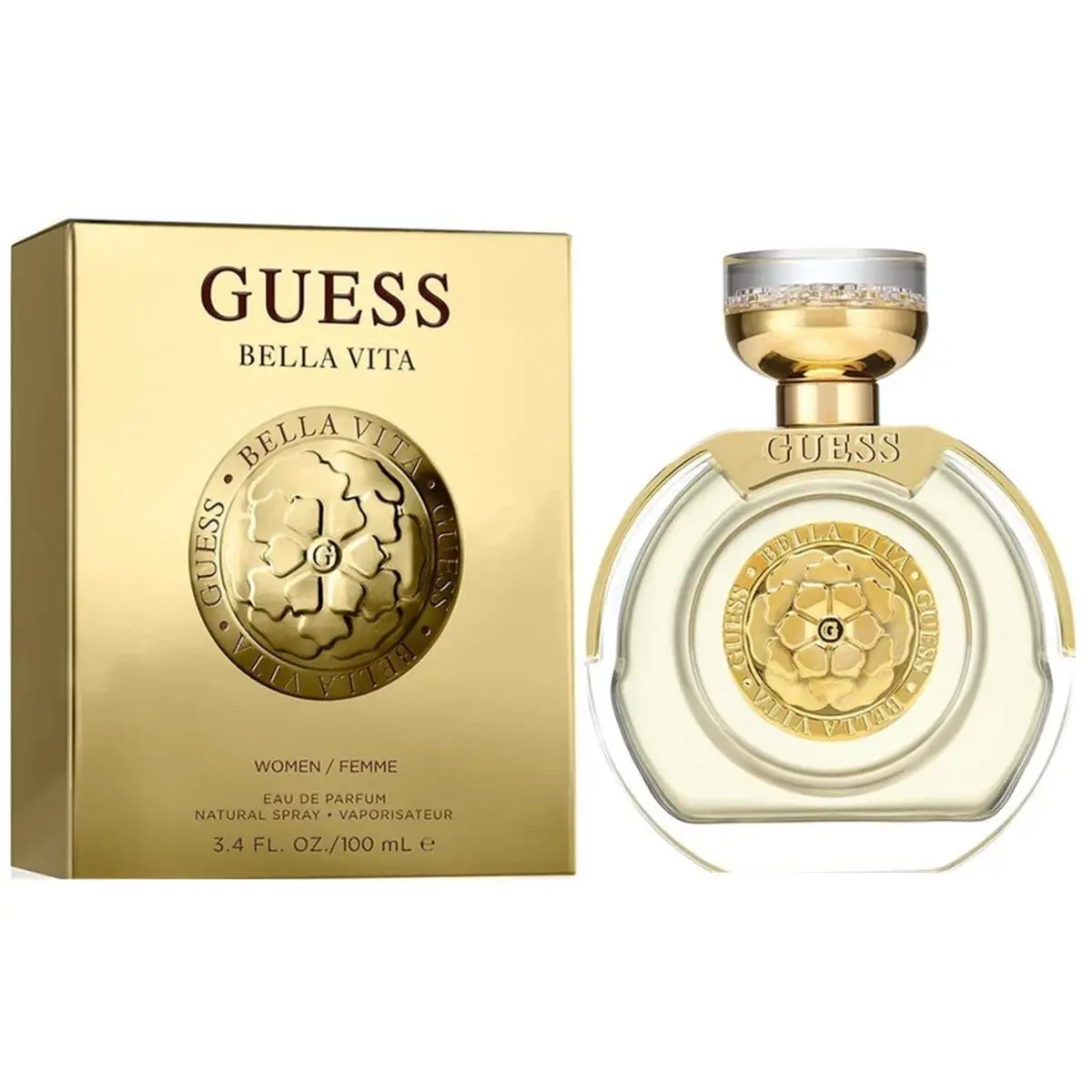 Bella Vita  3.4 oz / 100 ml Eau De Parfum Edp Women Perfume Spray by Guess