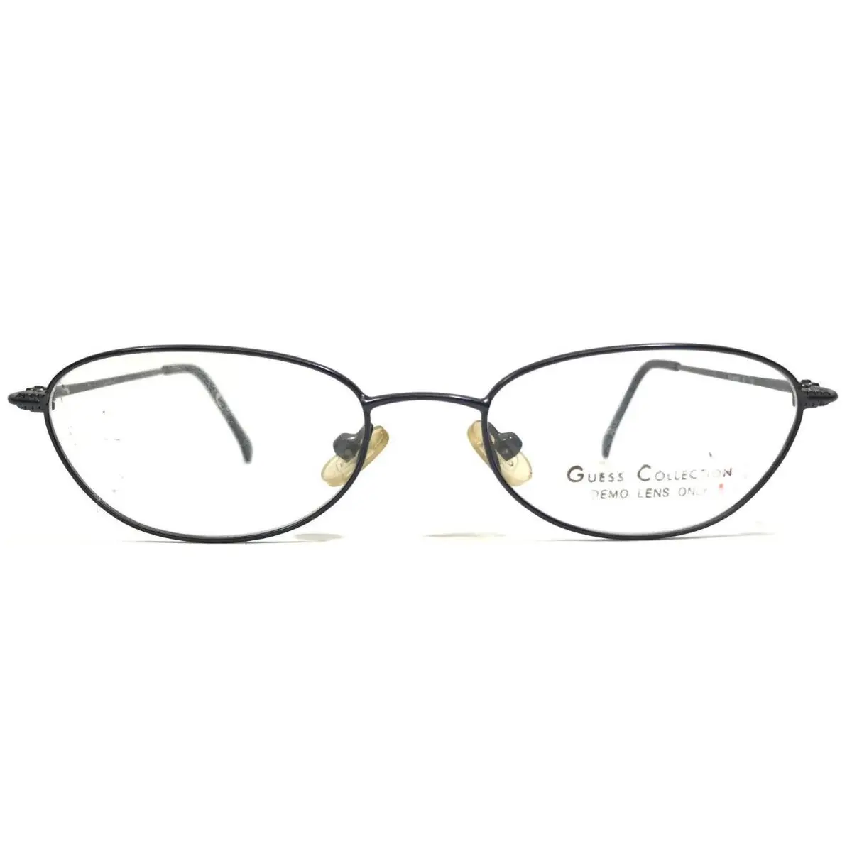 Vintage Guess Collection Eyeglasses Frames GU4095 BL Blue Wire Rim 49-17-137