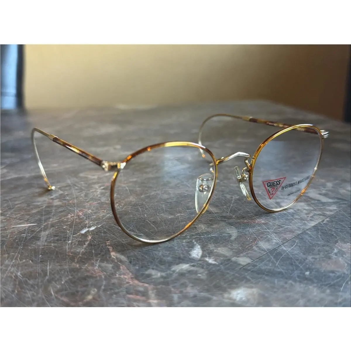 Guess By Georges Marciano Model 163 49-22 Tortoise Eyeglasses Frame A310