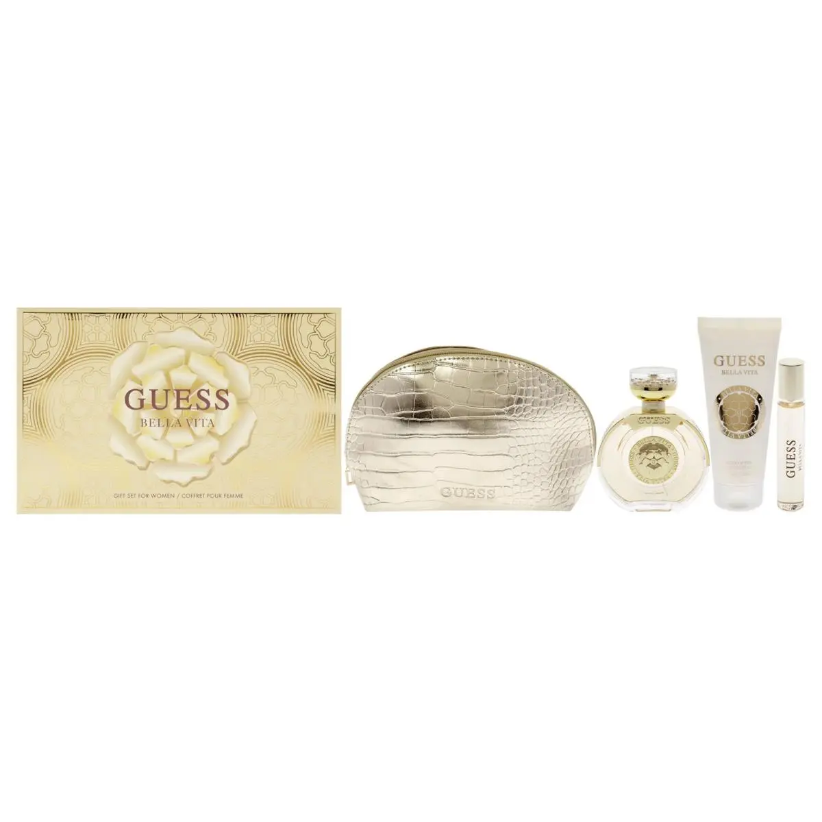 Bella Vita  For Women - 4 Pc Gift Set Edp Spray by Guess