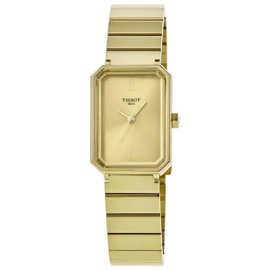 Srv 30mm Champagne Dial Yellow Women`s Watch T160.110.33.023.00 by Tissot