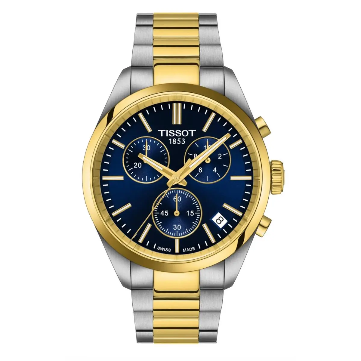Tissot PR 100 40MM Quartz T150.417.22.041.00 Watch Two Tone