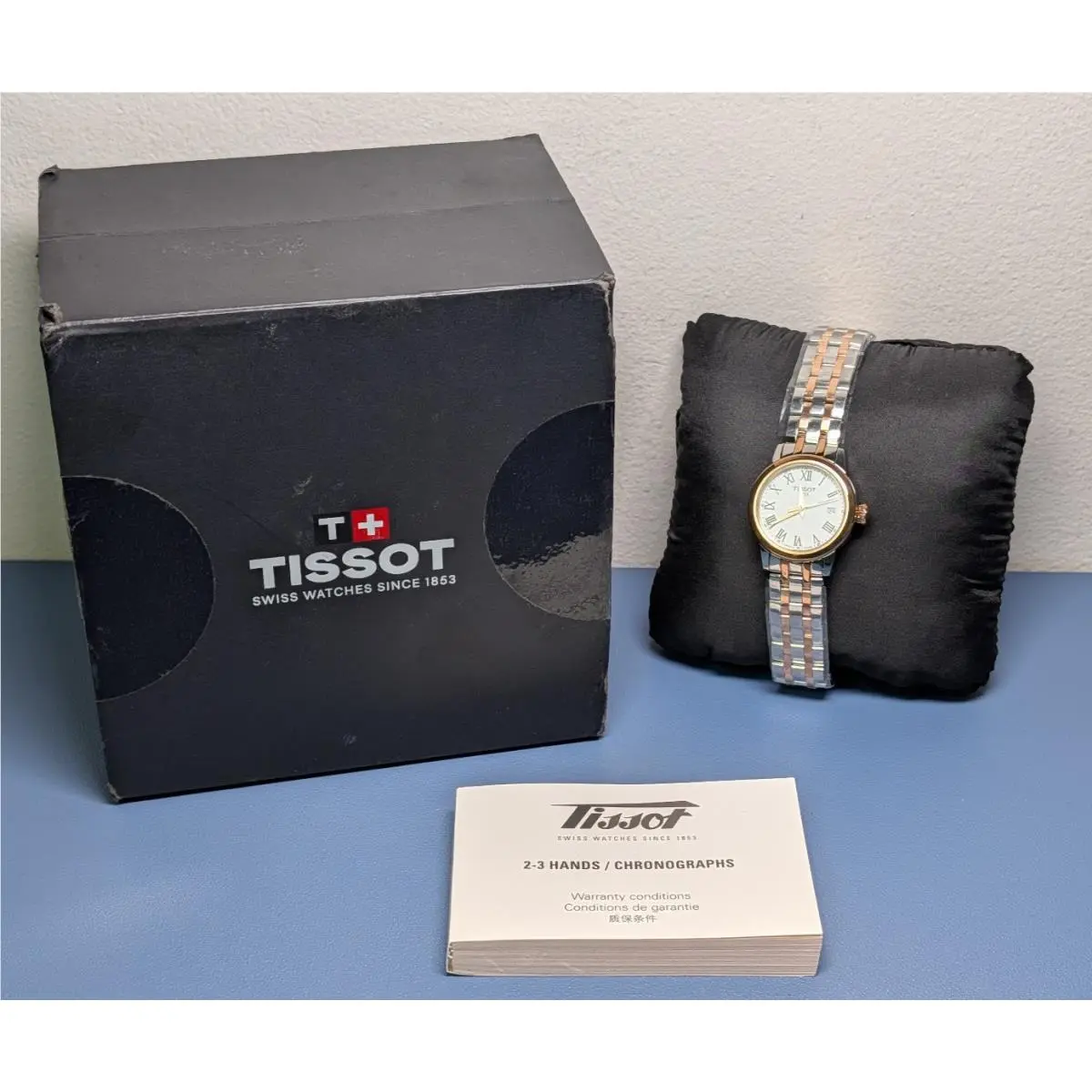 Classic Dream 28mm T129.210.22.013.00 Rose Gold Two-tone by Tissot
