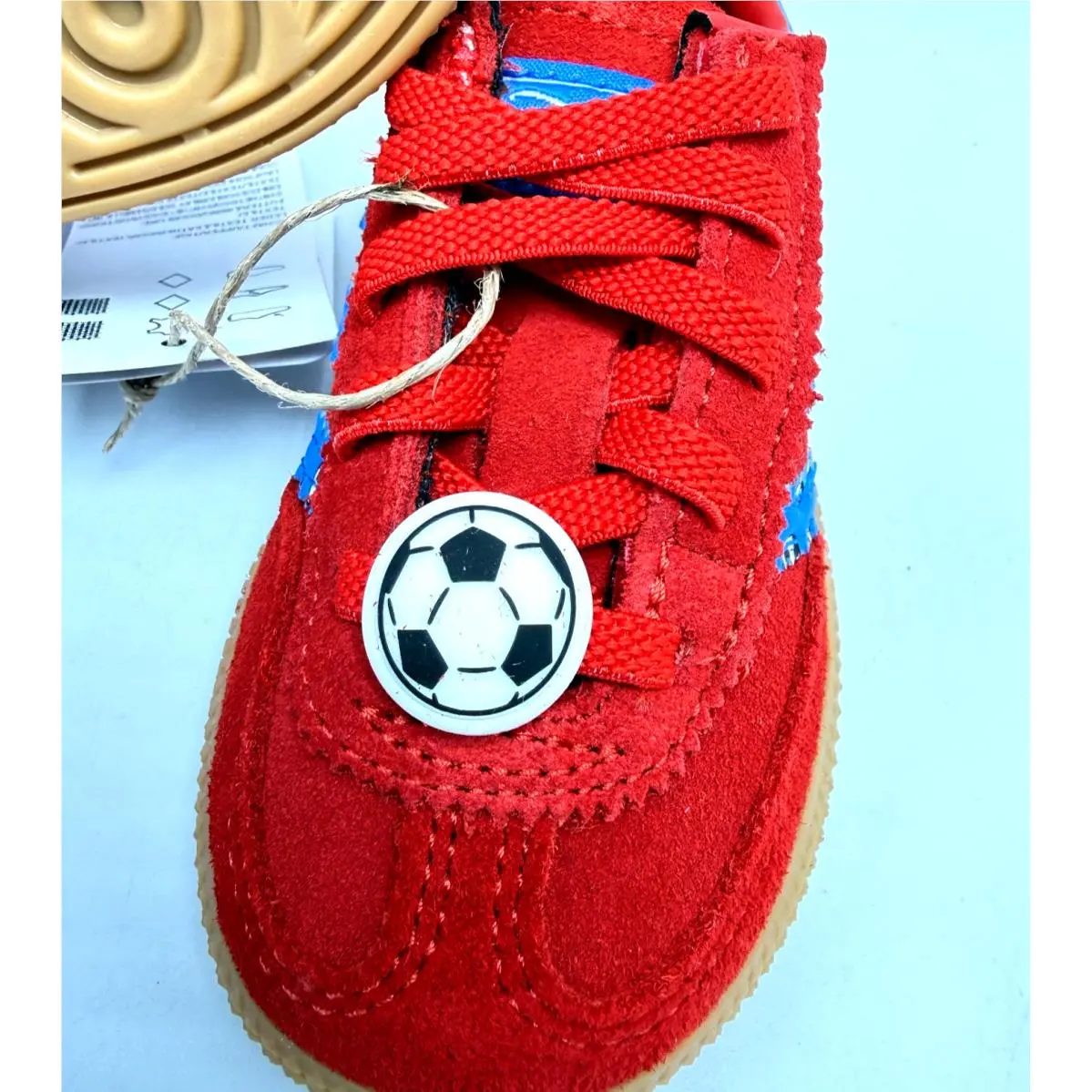 Adidas shoes - adidas handball spezial CF EL I - Red/Lucid Ray Blue/Gum 14