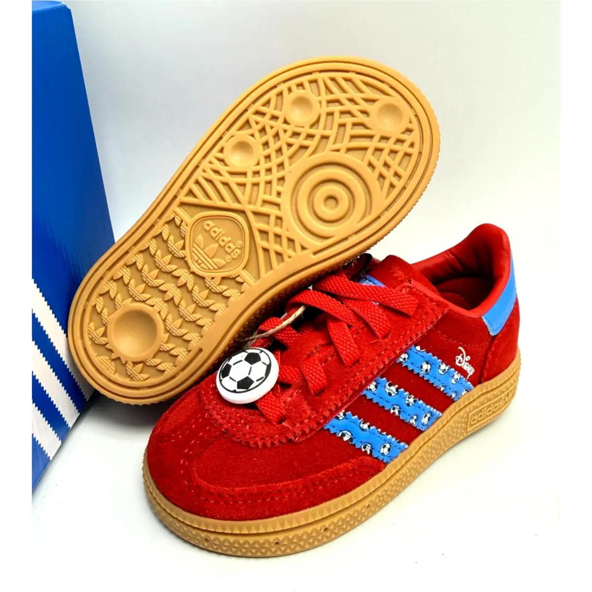 Adidas shoes - adidas handball spezial CF EL I - Red/Lucid Ray Blue/Gum 13