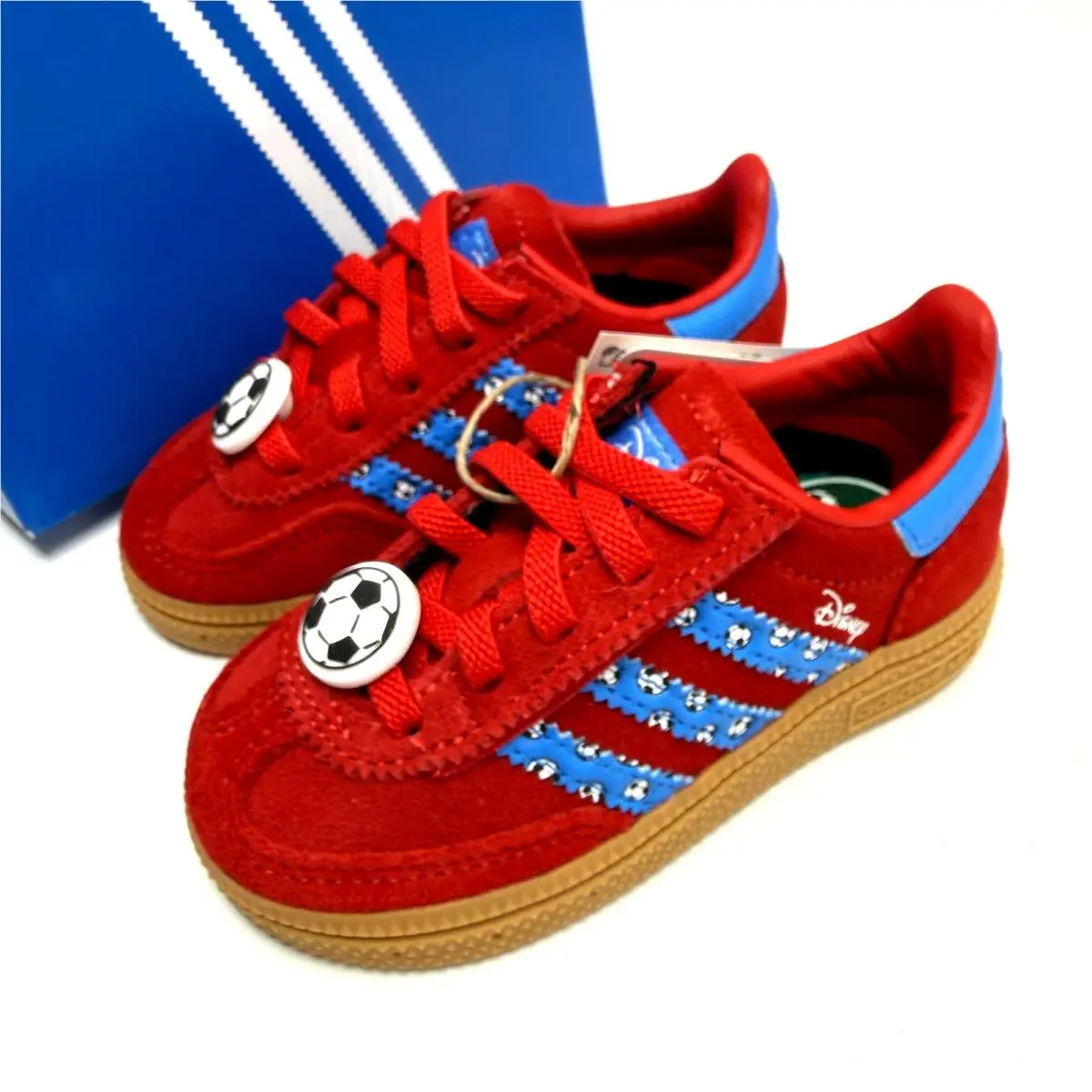 Adidas shoes - adidas handball spezial CF EL I - Red/Lucid Ray Blue/Gum 7