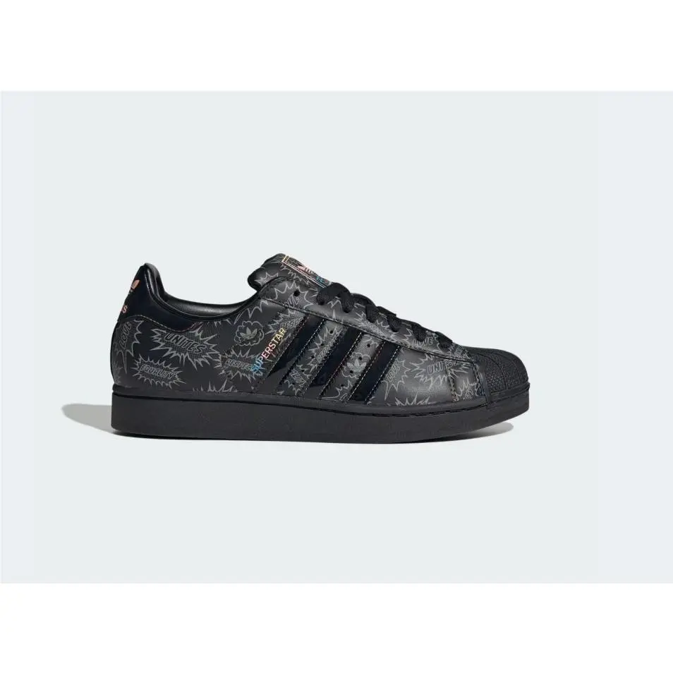 Adidas Superstar II Men`s Sneakers Shoes Black / Supplier Colour / Lucid Aqua