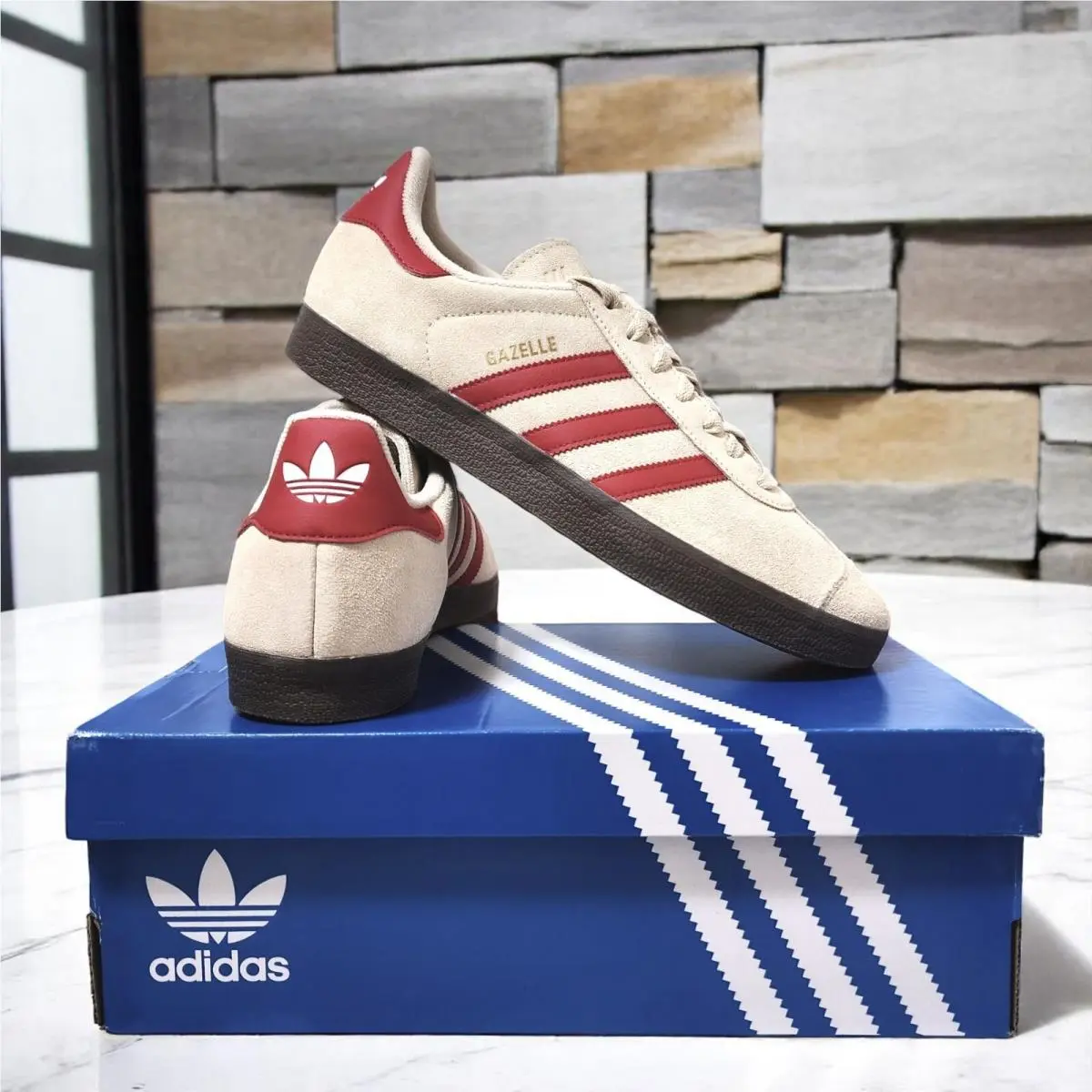 Adidas shoes - adidas Gazelle - Gazelle - JH5393 - Beige 21