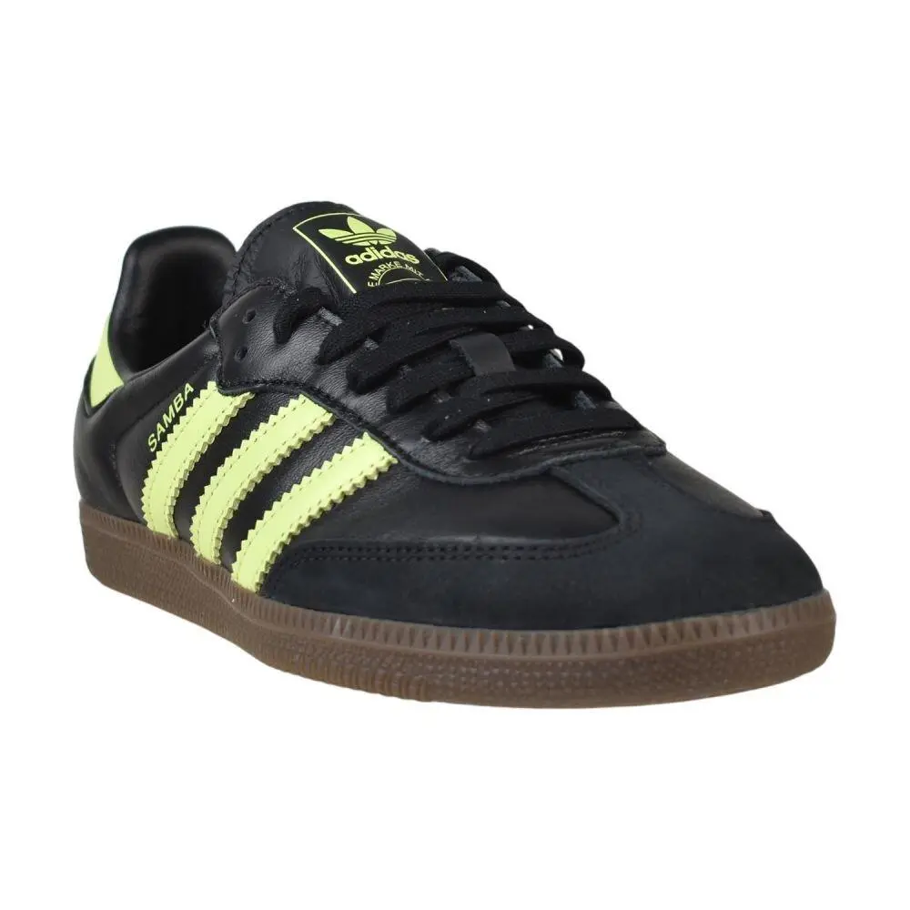 Adidas shoes - Black/Pulse Lime/Gum 6