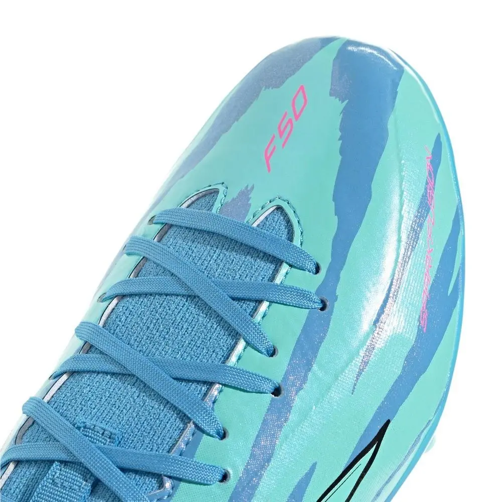 Adidas shoes - adidas F50 Sparkfusion League Mid Cut FirmArtificial Grass Trinit - SB1158-LA4057 - Blue 5