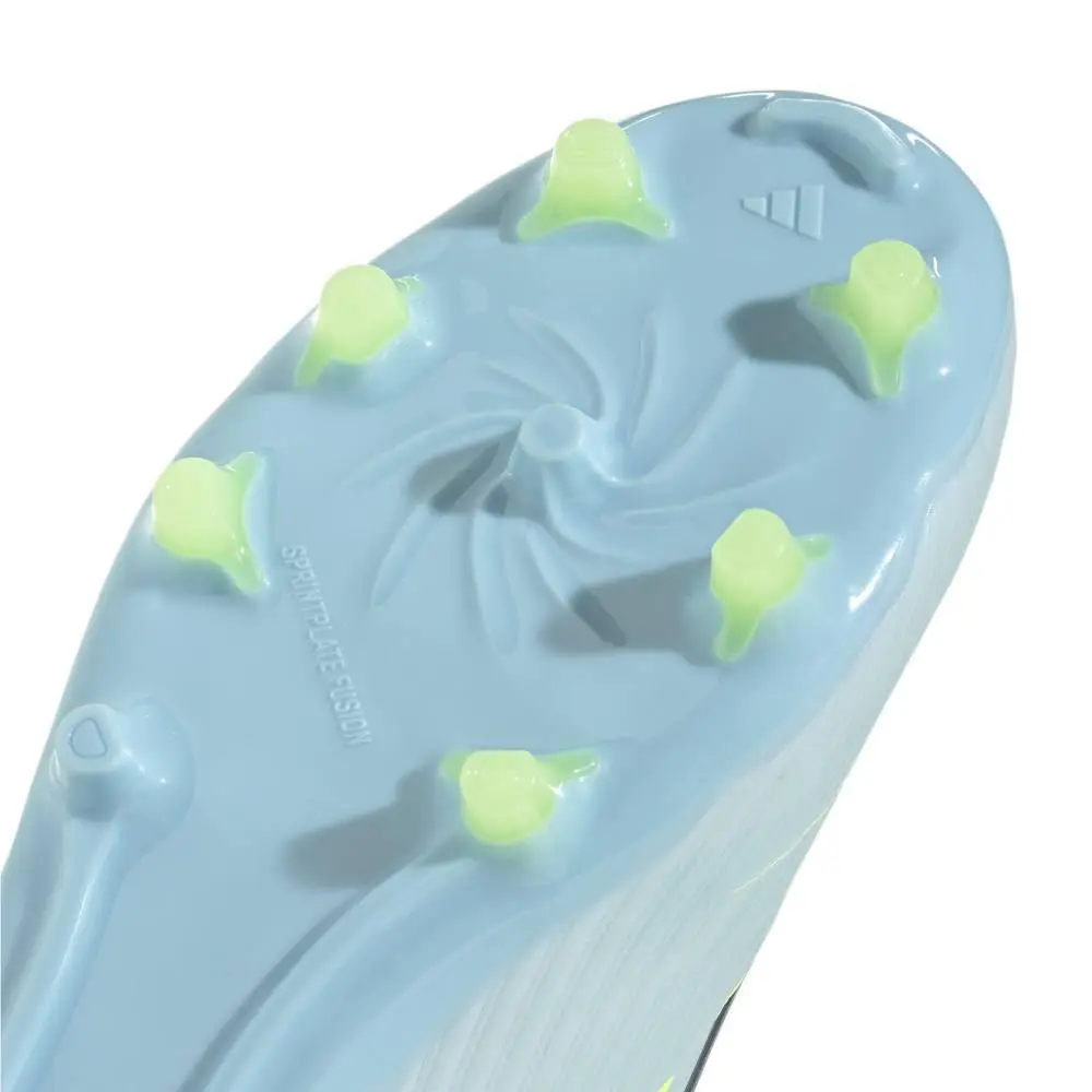 Adidas shoes - adidas F50 Sparkfusion Club Mid Cut Firm Ground  Artificial Groun - JQ4585 - Blue 4