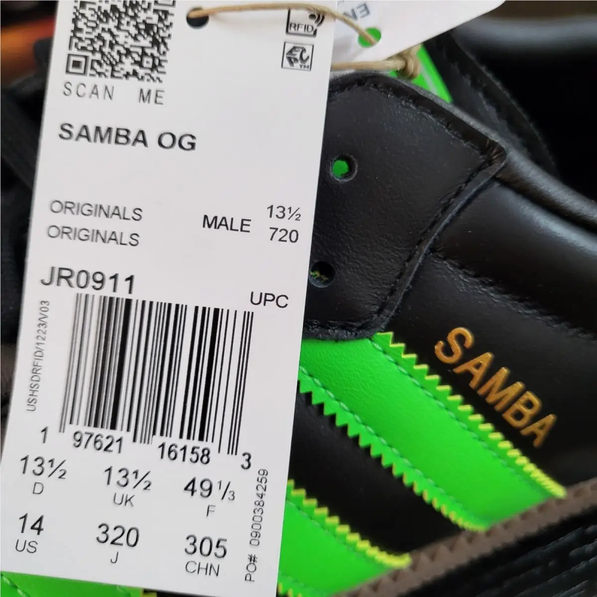 Adidas shoes - adidas Samba OG - Samba - JR0911 - Black 12