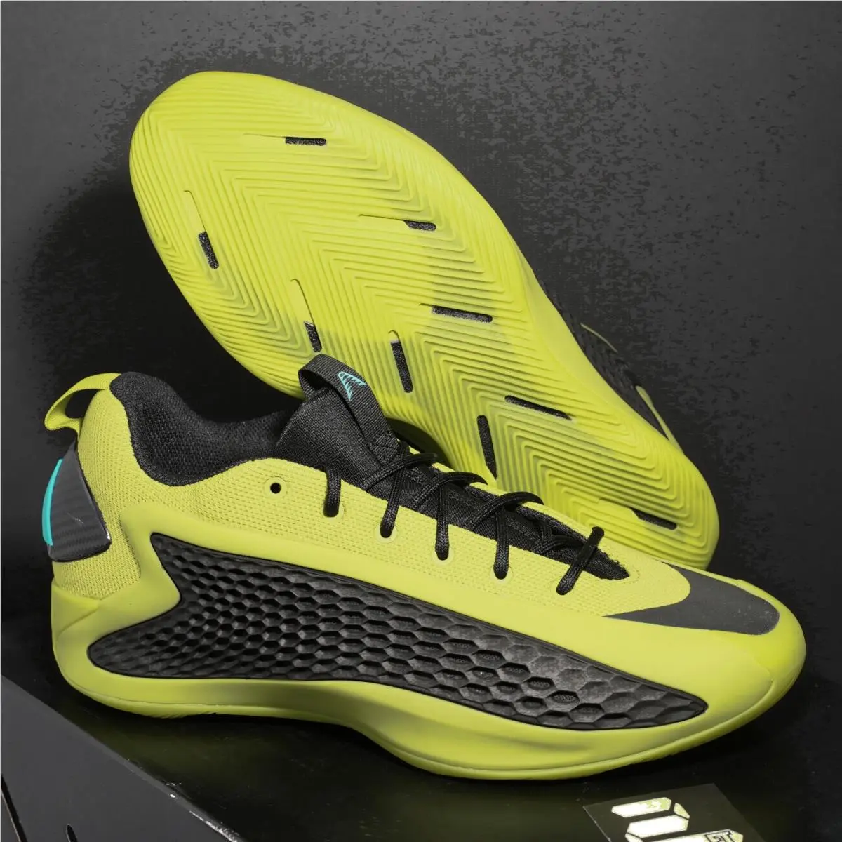 Adidas shoes - ADIDAS Anthony Edwards 1 Low - Yellow 12