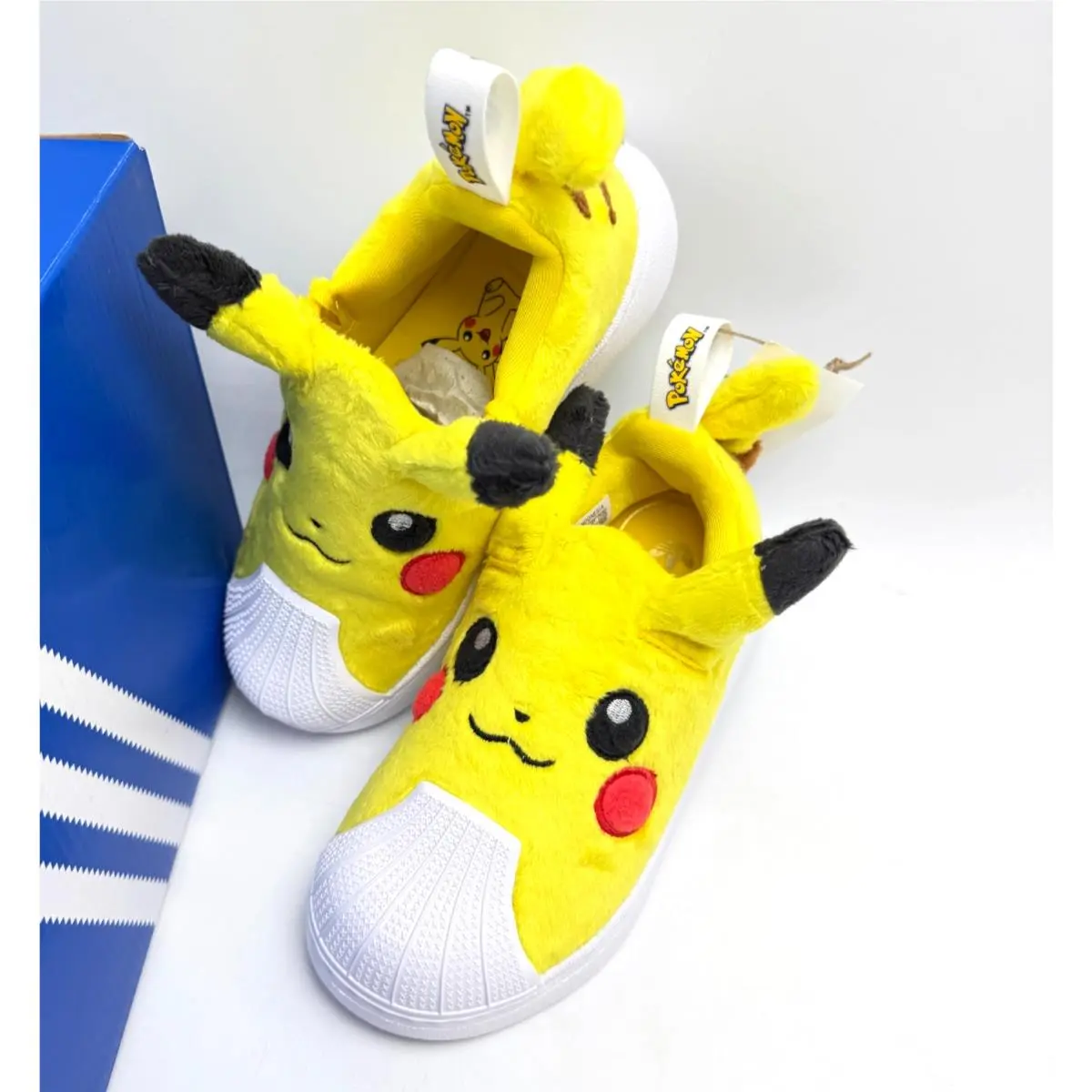 Adidas shoes - ADIDAS Superstar Quickon K Pokémon Yellow - Yellow / Black 4