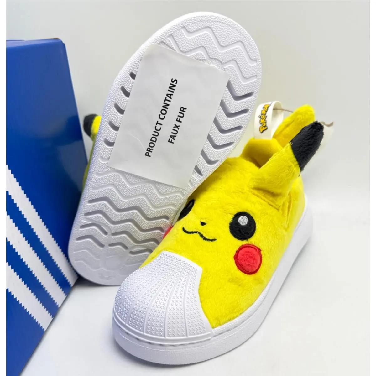 Adidas shoes - ADIDAS Superstar Quickon K Pokémon Yellow - Yellow / Black 5