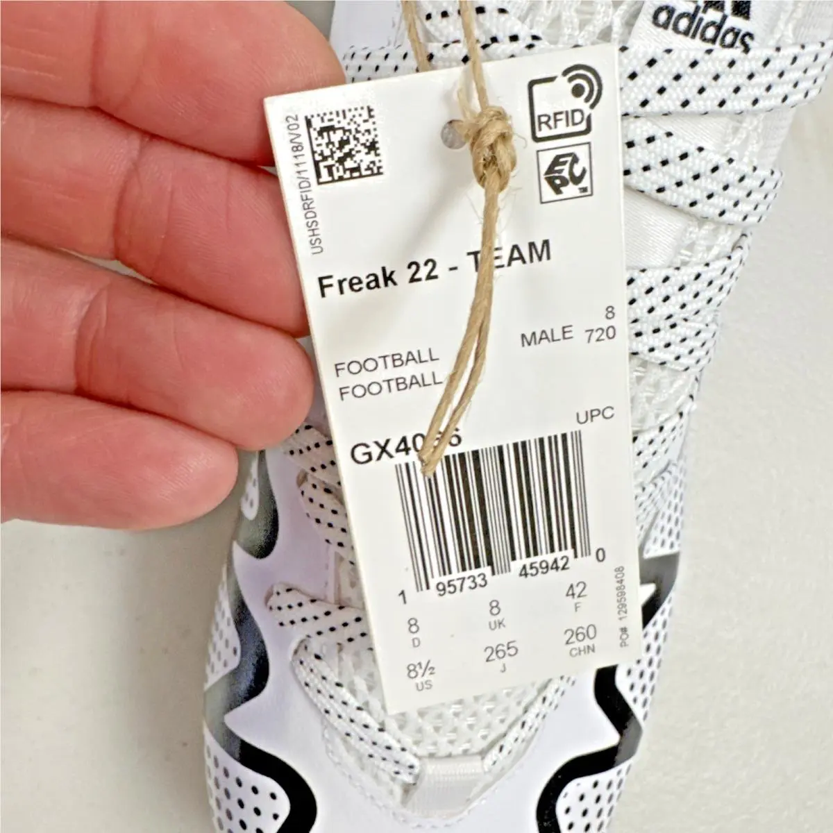 Adidas shoes - adidas Freak - Freak - GX4066 - White, EBAY_: White/Black/Clear Grey 15