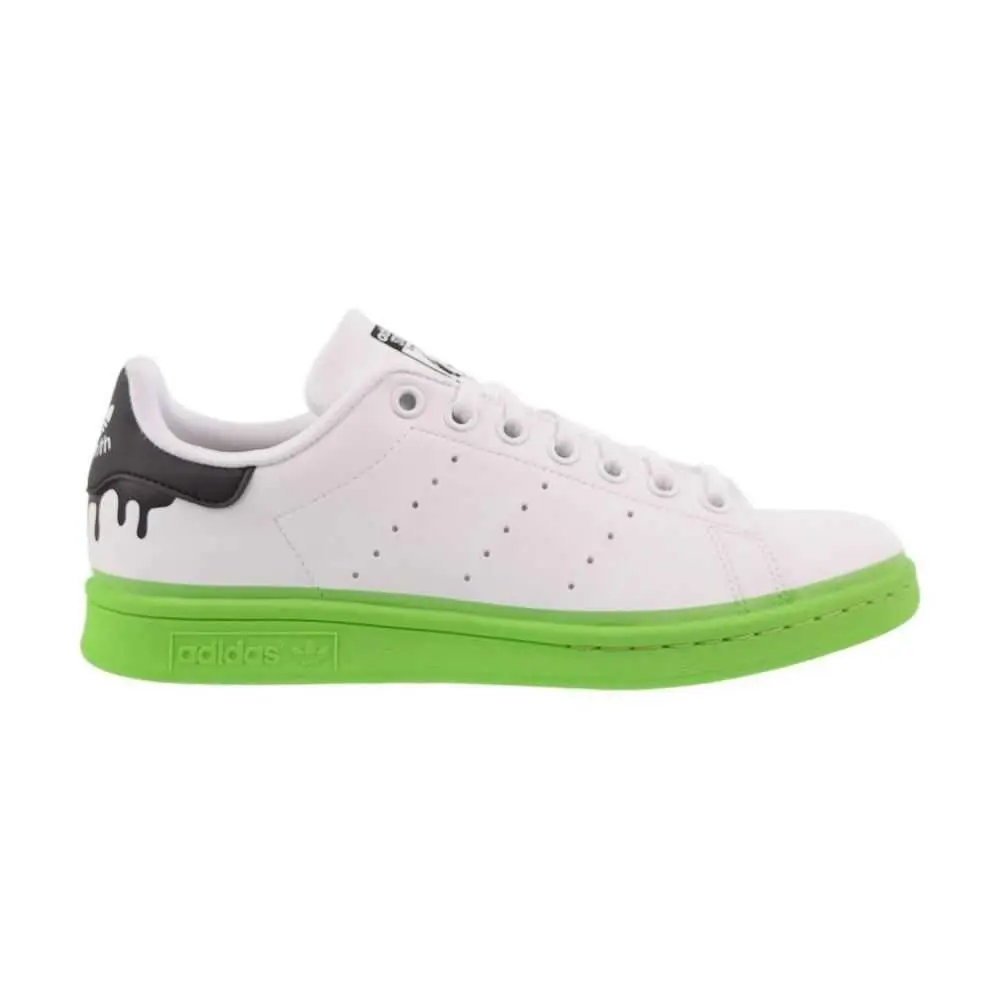 Adidas shoes - Cloud White-Solid Green 5