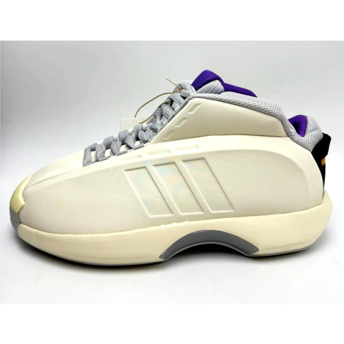 Adidas shoes - Adidas Crazy 1 J - Crazy - ID6203 - Cream White / Light Solid Grey / Active Purple 1