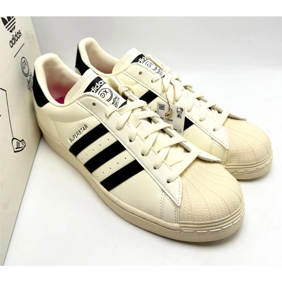 Adidas shoes - ADIDAS Superstar Andre Saraiva - Superstar Andre Saraiva - GZ2203 - Chalk White/Chalk White/Core Black 2