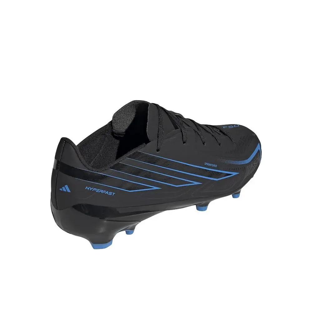 Adidas shoes - adidas F50 Hyperfast League Firm Ground Soccer Cleats - SB1158-KK1398 - Black 4